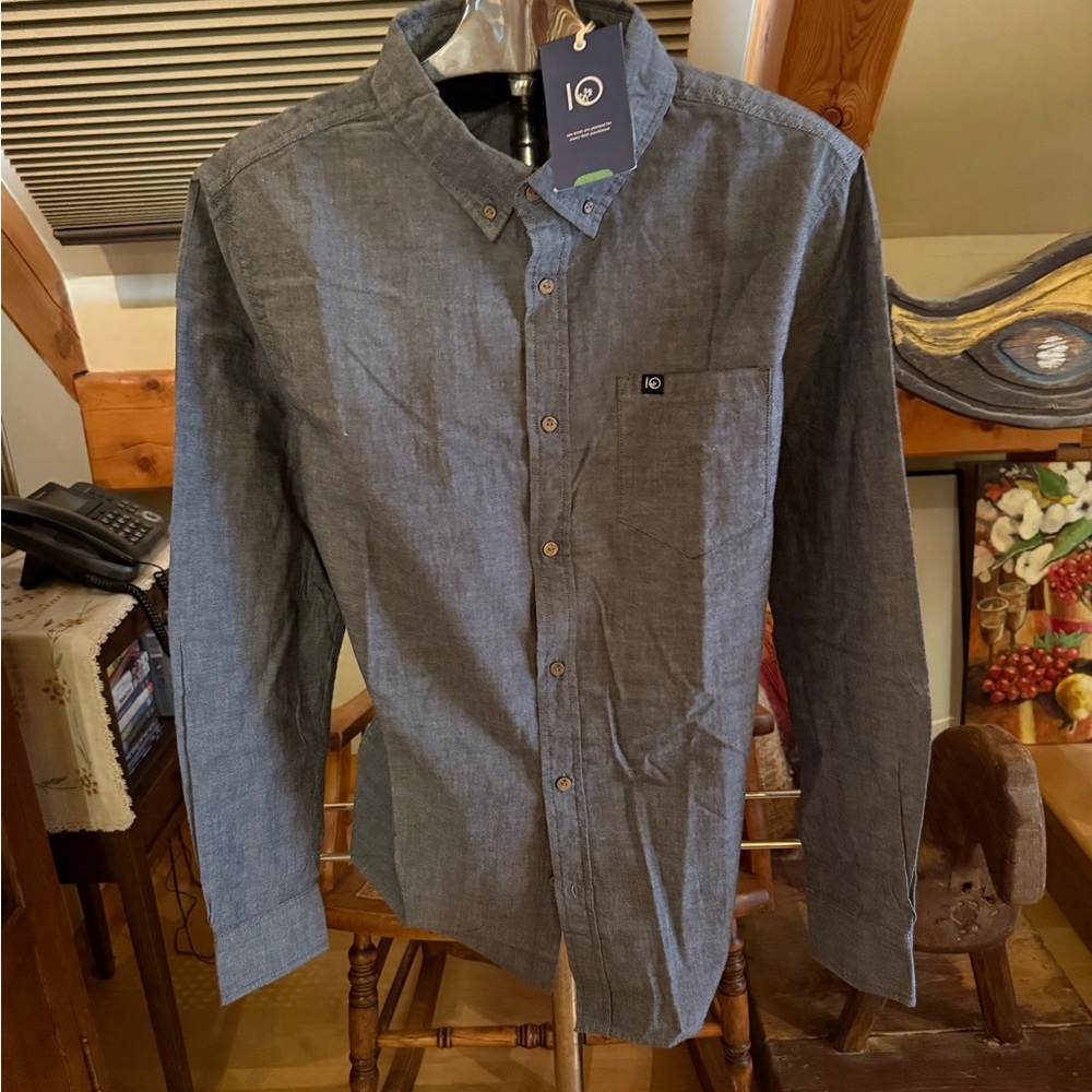 10Tree shirt, long sleeved button down